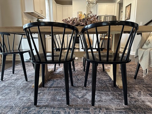 Blanchard Curved Spindle Side Chair (Set of 2)- AMH8512A-Dining Room